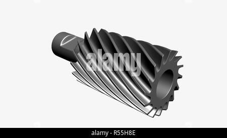 Parution de l'arbre denté Banque D'Images