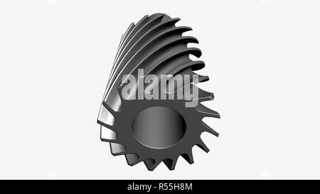 Parution de l'arbre denté Banque D'Images