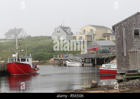 Peggy's Cove, Nova Scotia Canada Banque D'Images