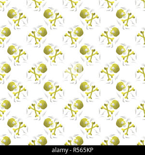 Crâne humain Un modèle aléatoire Banque D'Images