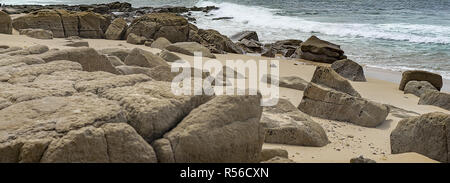 Vue panoramique mer australien Rocky beach view Banque D'Images