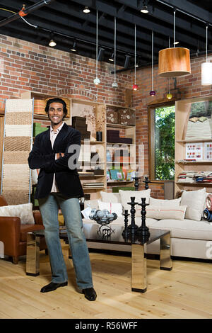 Employé de magasin Banque D'Images