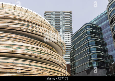 L'échange à Sydney, un nouveau bâtiment municipal conçu par Kengo Kuma et associés Banque D'Images