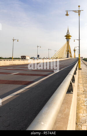 Bridge dans Nonthaburi Thailande Banque D'Images