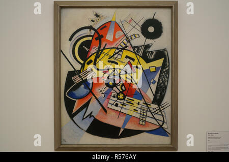Point blanc (Composition 248), 1923. Huile sur toile. Banque D'Images
