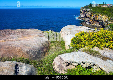 Bluff gap Parc national du port de sydney New South Wales australie Banque D'Images