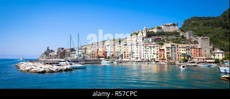 Porto Venere, Italie - Juin 2016 - Paysage urbain Banque D'Images