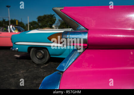 1959 Cadillac queue Banque D'Images