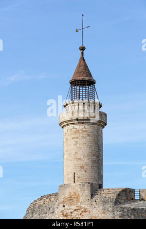 La tour de constance à Aigues-mortes, Camargue, sud de la france Banque D'Images