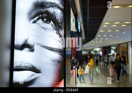 Les SNRA beauty boutique au deux ifc mall, Hong Kong SAR Banque D'Images