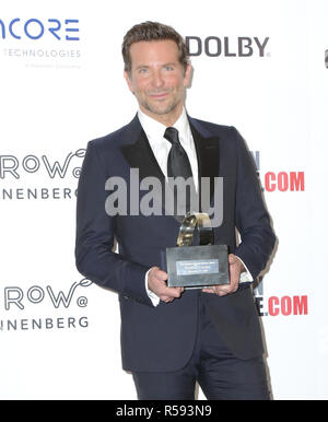 Los Angeles, Californie, USA. 29 Nov, 2018. BRADLEY COOPER est honoré lors de la 32e American Cinematheque Awards au Beverly Hilton Hotel. Credit : PMA/AdMedia/ZUMA/Alamy Fil Live News Banque D'Images