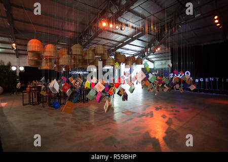 Buenos Aires, Argentine. 30Th Nov 2018. G20 media center équipements pour le Sommet du G20, Buenos Aires, Argentine Crédit : Ariel García Giménez/Alamy Live News Banque D'Images