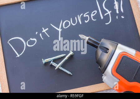 Faire vous-même, conducteur électrique Banque D'Images
