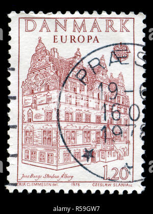 Timbre-poste du Danemark dans l'Europe (C.E.P.T.) série 1978 Banque D'Images