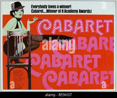 Poster Film Cabaret 40x60cm - Affiche Cinéma Vintage - PostersAndCo