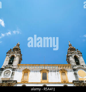 Façade de l'église Igreja do Carmo à Faro Banque D'Images