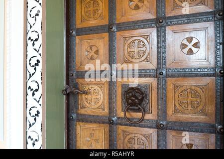 Niederösterreich, Berndorf, Gotische dans Stilklasse errichteten Arthur Krupp von den Schulen, 1896 - Basse Autriche, Berndorf, de style gothique, Classe 1 Banque D'Images