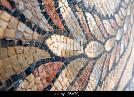 La Croatie, Istrie, Porec, basilique Euphrasienne (Eufrazijeva bazilika), 4e siècle Mosaïque Banque D'Images