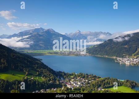 Le lac de Zell am See, Allemagne, Salzkammergut, Autriche Banque D'Images