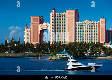 Bahamas, New Providence Island, Nassau, Paradise Island, l'établissement Atlantis Hotel and Casino Banque D'Images