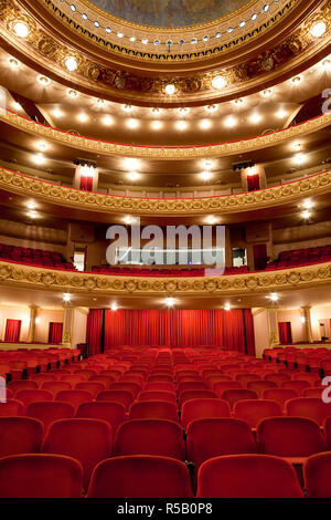 Théâtre municipal (Theatro Municipal), Rio de Janeiro, Brésil Banque D'Images
