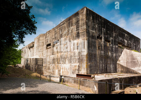 France, Nord-Pas de Calais, Eperlecques, le Blockhaus de Eperlecques, la seconde guerre mondiale bunker allemand V2 Rocket Banque D'Images