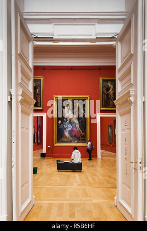 France, Nord-Pas de Calais, de la Flandre française, Lille, Palais des Beaux-Arts, Musée d'art, Descente de croix par Peter Paul Rubens Banque D'Images