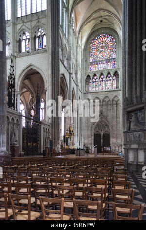 France, Picardie, Somme, Amiens, Cathédrale Notre Dame Cathedral Banque D'Images