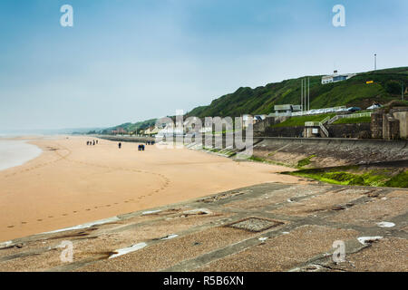 France, Normandie, Calvados, Plages du Débarquement, St-Laurent-sur-Mer, à l'époque, WW2 Omaha Beach Banque D'Images