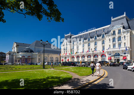 France, Normandie, Calvados, Plages du Débarquement, Cabourg, Le Grand Hôtel Banque D'Images