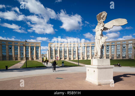 France, Languedoc-Roussillon, Hérault, Montpellier, Ministère Esplanade de l'Europe Banque D'Images