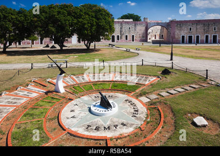 Cuba, La Havane, Fortaleza de San Carlos de la Cabana fortress Banque D'Images