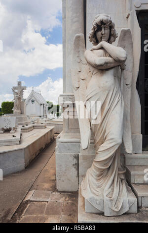 Cuba, La Havane, Vedado, Nécropole Cristobal Colon cemetery Banque D'Images