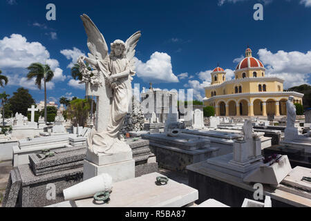 Cuba, La Havane, Vedado, Nécropole Cristobal Colon cemetery Banque D'Images