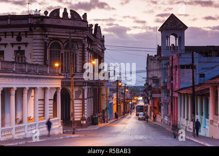 Cuba, province de Pinar del Rio, Pinar del Rio, des bâtiments de la ville, Plaza de la Independencia Banque D'Images