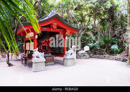 Le sanctuaire intérieur de l'afv, Miyazaki Shrine, Miyazaki Prefecture, Japan Banque D'Images