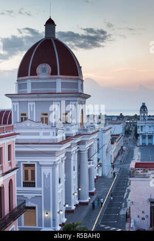 Cuba, Cienfuegos, Cienfuegos Province, Palacio de Gobierno, siège du gouvernement Banque D'Images