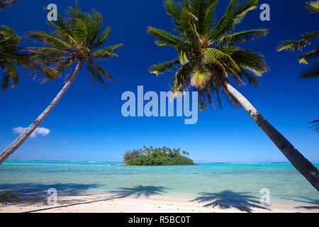 Muri Beach, Rarotonga, îles Cook, Pacifique Sud Banque D'Images