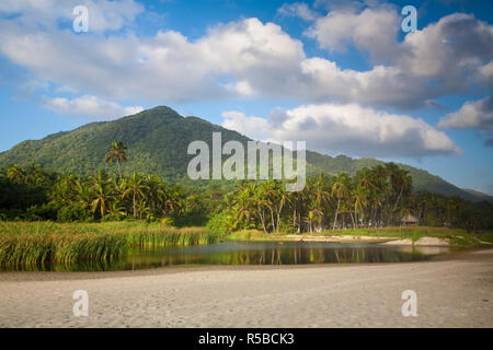 La Colombie, Magdalena, le Parc National Naturel Tayrona, Arrecifes Banque D'Images