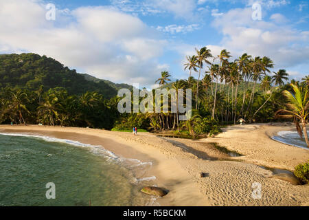 La Colombie, Magdalena, le Parc National Naturel Tayrona, El Cabo Banque D'Images