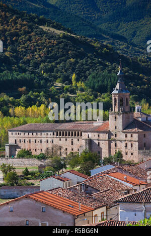 L'Espagne, la région de La Rioja, La Rioja, Province de San Millan de la Cogolla, le Monasterio de monastère de Yuso Banque D'Images