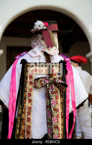 Danse folklorique d'Ibiza, Sant Miquel de Balansat, Ibiza, Baléares, Espagne Banque D'Images