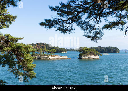 Paysages de la baie de Matsushima Banque D'Images