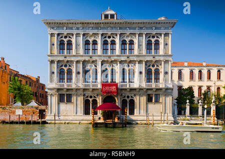 Italie, Vénétie, Venise, Grand Canal, Venice casino (Casino di Venezia) Banque D'Images