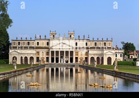 La Villa Pisani, Baroque Stra, Veneto, Italie Banque D'Images