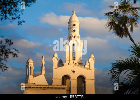 République Dominicaine, Saint-Domingue, Le Colonial, l'église de La Altagracia. Banque D'Images