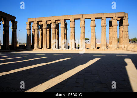 Le temple de Louxor, Louxor, Egypte Banque D'Images