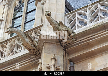 Palais de Justice, Rouen, Seine-Maritime, Haute-Normandie, France Banque D'Images