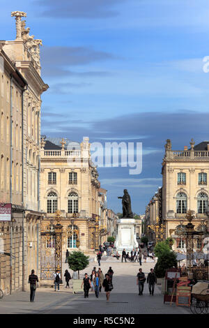 Monument à Stanislaw Leszczynski, Nancy, Meurthe-et-Moselle, Lorraine, France Banque D'Images