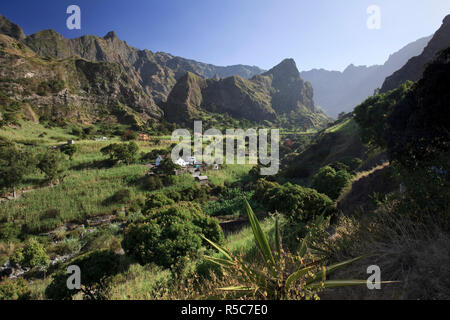 Cap Vert, Santo Antao, Ribeira do Paul (Paul Valley) Banque D'Images